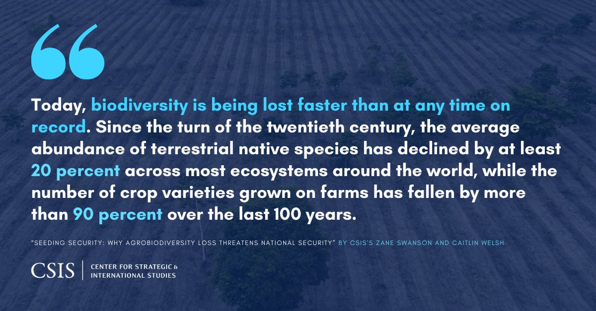 CSIS Food & Water Security Program tweet media