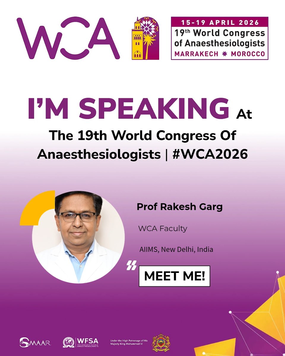 Dr Rakesh Garg AIIMS New Delhi tweet media