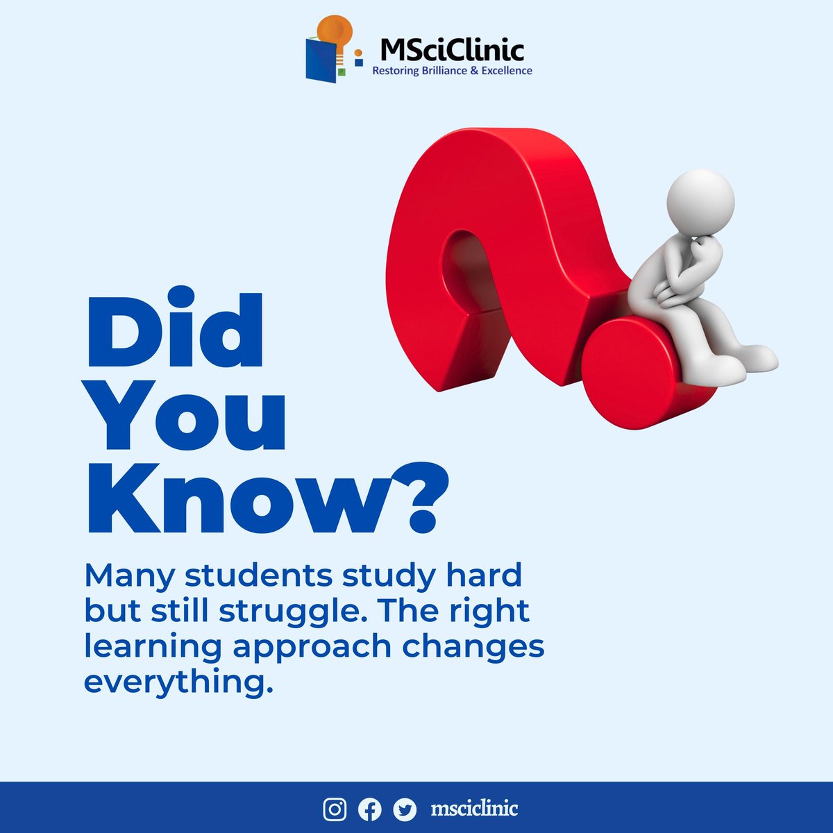 Mathematics & Science Clinic tweet media