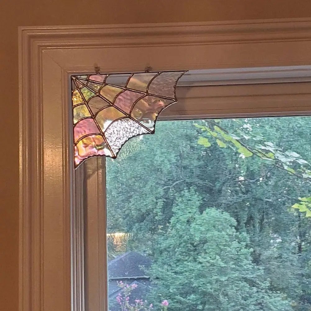 stained glass spider web 🕸️