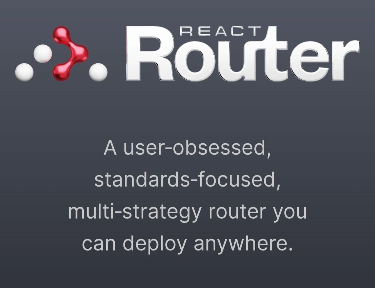 Soumyadeep58881's tweet photo. Spent way too much time today figuring out why the new React Router docs don’t mention npm i react-router-dom—turns out it’s installed during project setup via npx now.
Sometimes the simplest updates teach the toughest lessons 😅
#ReactJS #ReactRouter #WebDevelopment  #JavaScript https://t.co/wGYBKqY4DP