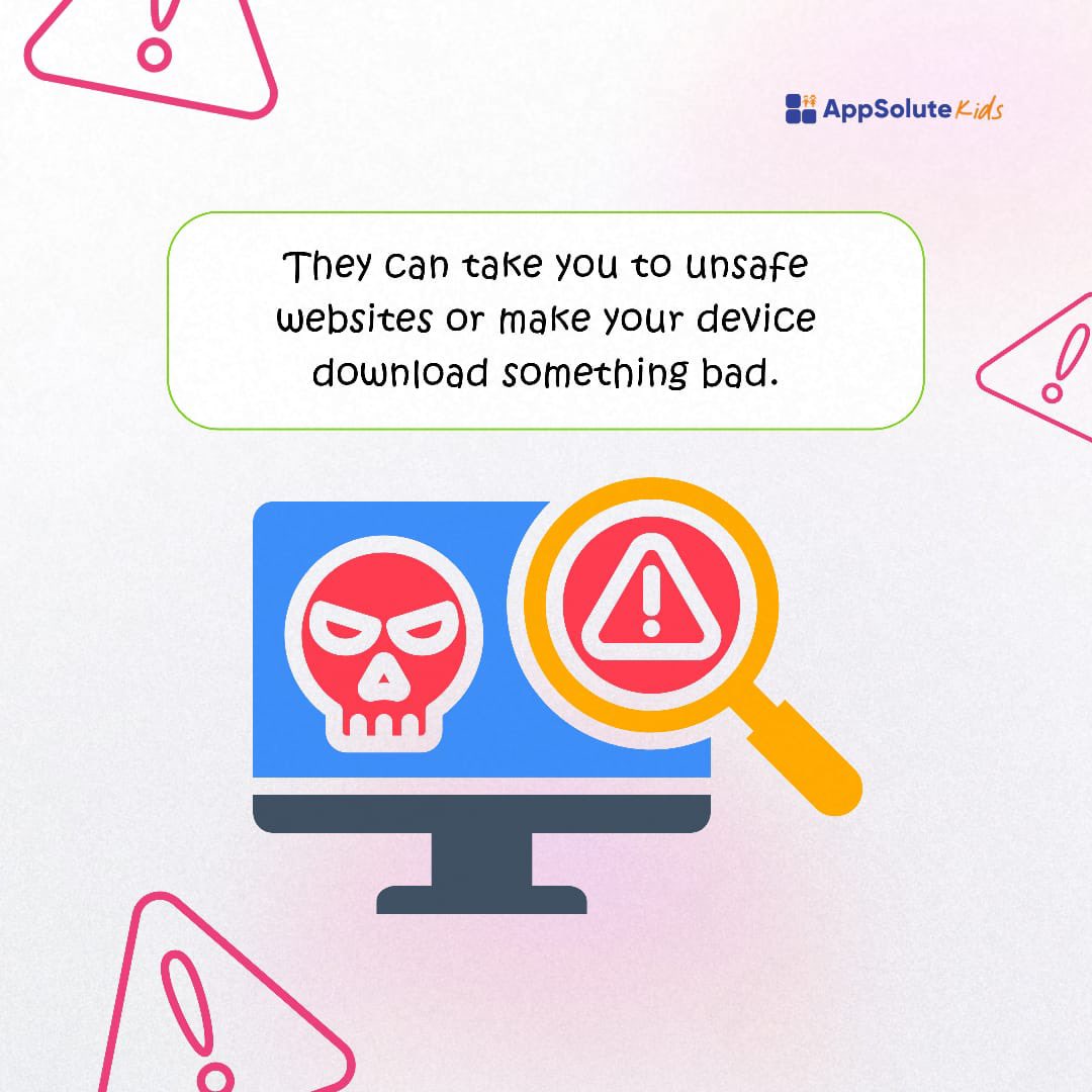 Appsolute_Kids's tweet photo. Not every pop-up is what it seems.
Some are just ads.
Some are trying to collect your information.
And some are designed to trick you into clicking fast.

Pause and think before you click. 

#digitalsafety #onlinesafetyforkids #techforkids #internetsafety https://t.co/TxPDNmDmcU