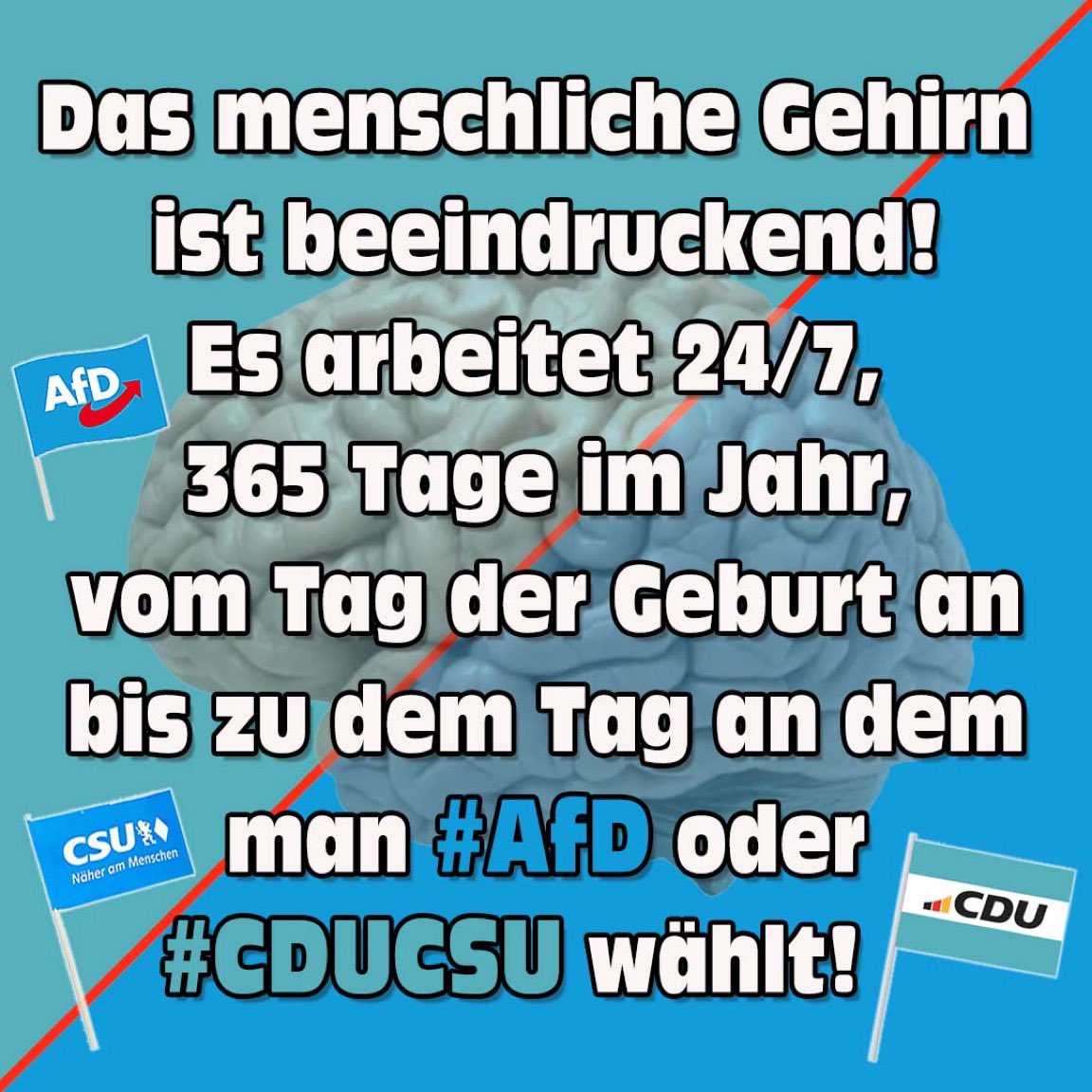 Voice_at_3am's tweet photo. @djpr Wer @cdu #FCKAfD oder auch die #FCKFDP wählt, unterstützt den #Sozialfaschismus #Klimafaschismus und den #Faschismus an sich 🤨
Wer von der 1933-Stimmung und ihren Lügen die Schnauze voll hat, wählt #SozialGerecht! Denn der wahre Faschismus ist schwarz-braun 🤮 https://t.co/Zlb7MlhvAn