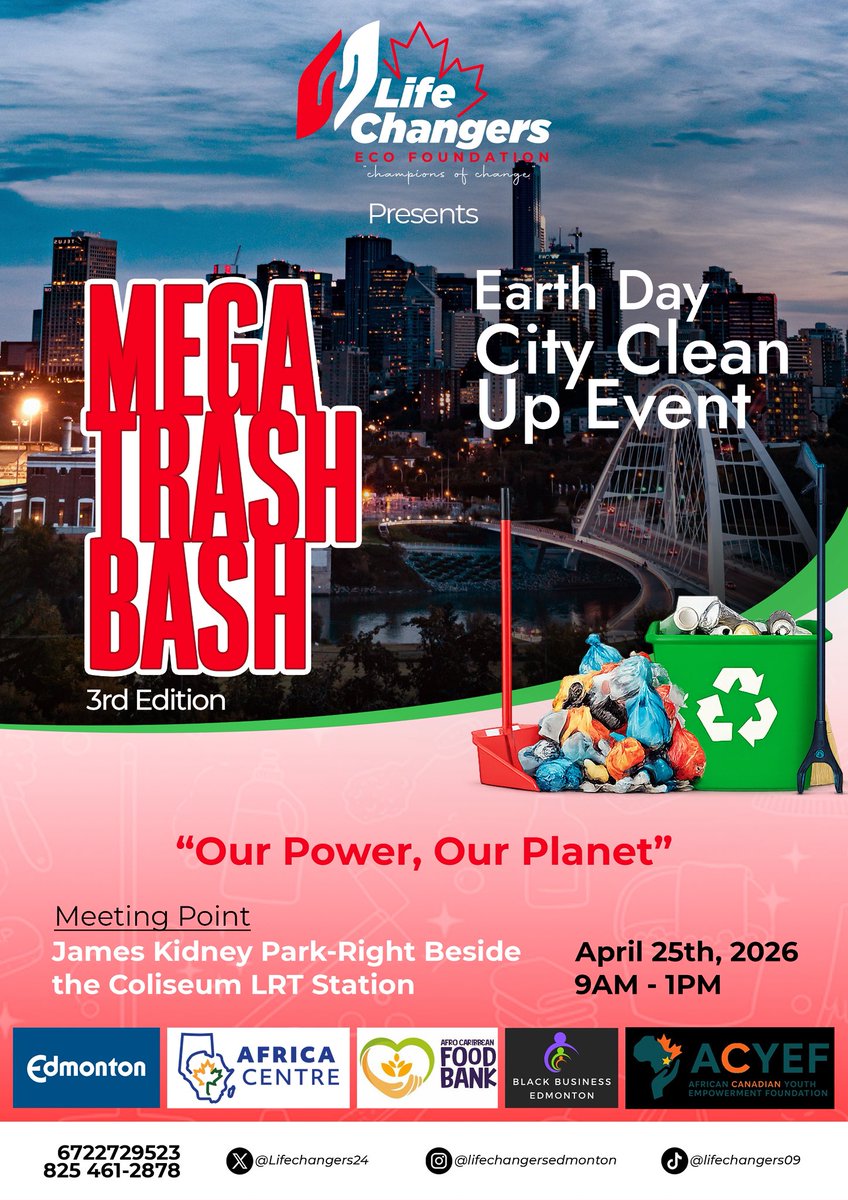 Lifechangers24's tweet photo. Hello Everyone,
Kindly set aside a few hours to take part in the upcoming City-Wide Clean-Up Day. Your time and support can make a meaningful difference in keeping our community clean and beautiful.

Blessings to you all https://t.co/A86JgrJ4wV