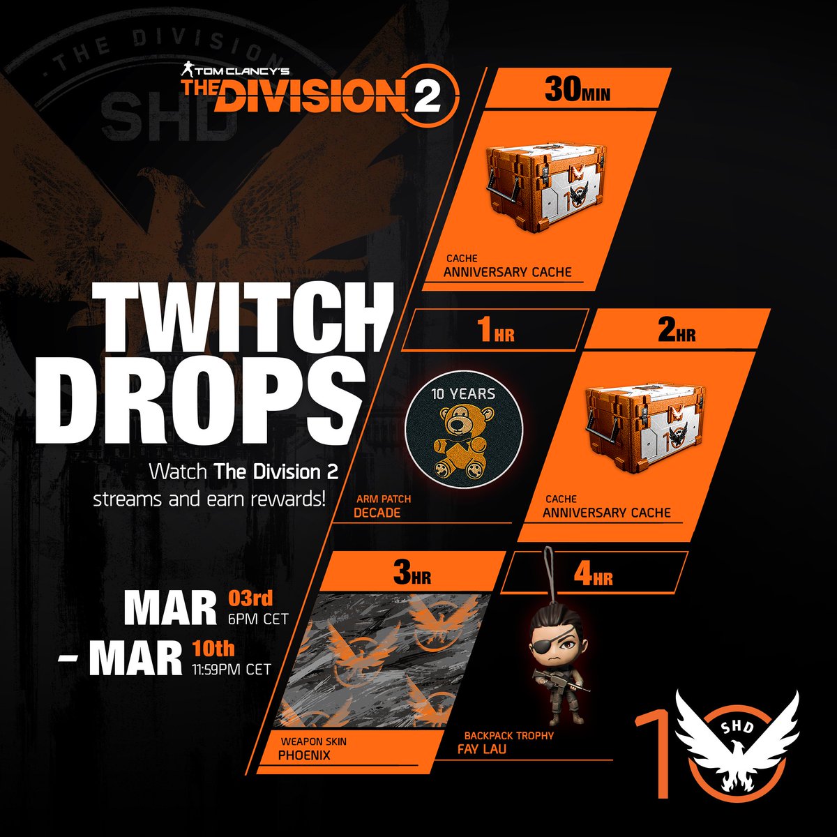 🔴LIVE🔴

⭕The Division 2 | Evento 10 años, Modo realista⭕ | #TheDivision2 

twitch.tv/raffgn7