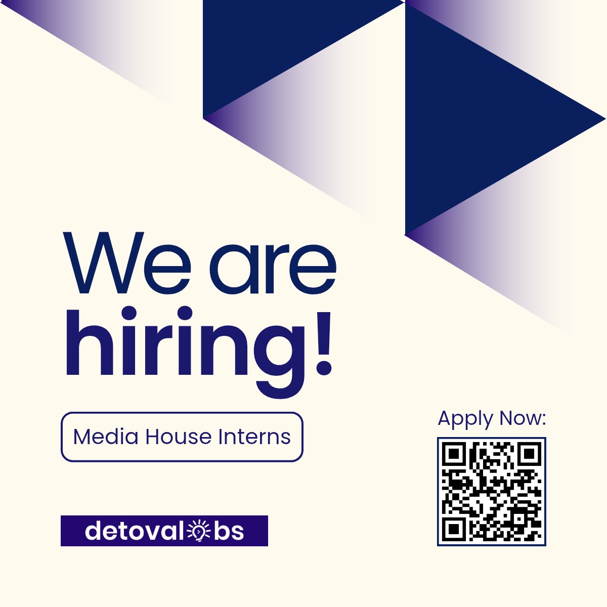 DetovaLabs's tweet photo. We're building something serious, come earn your spot!!!

https://t.co/11EZWwbftT https://t.co/oBzJZPxeJO