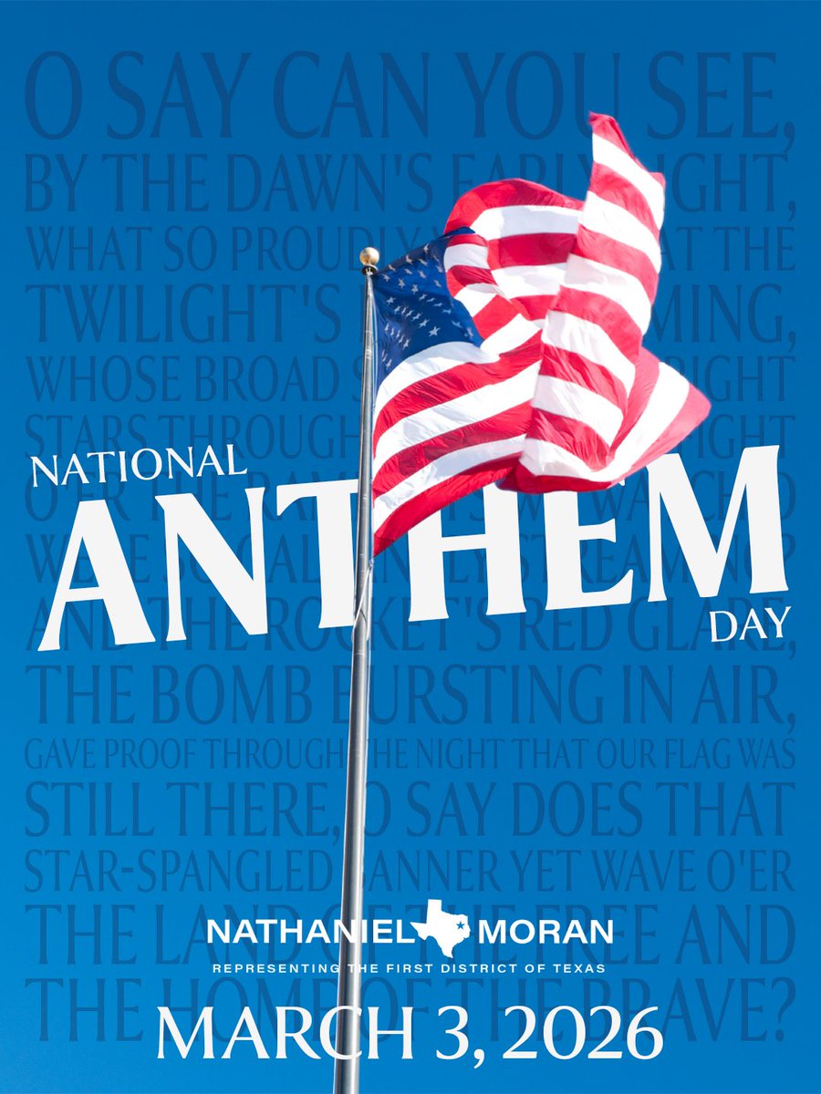 Congressman Nathaniel Moran tweet media