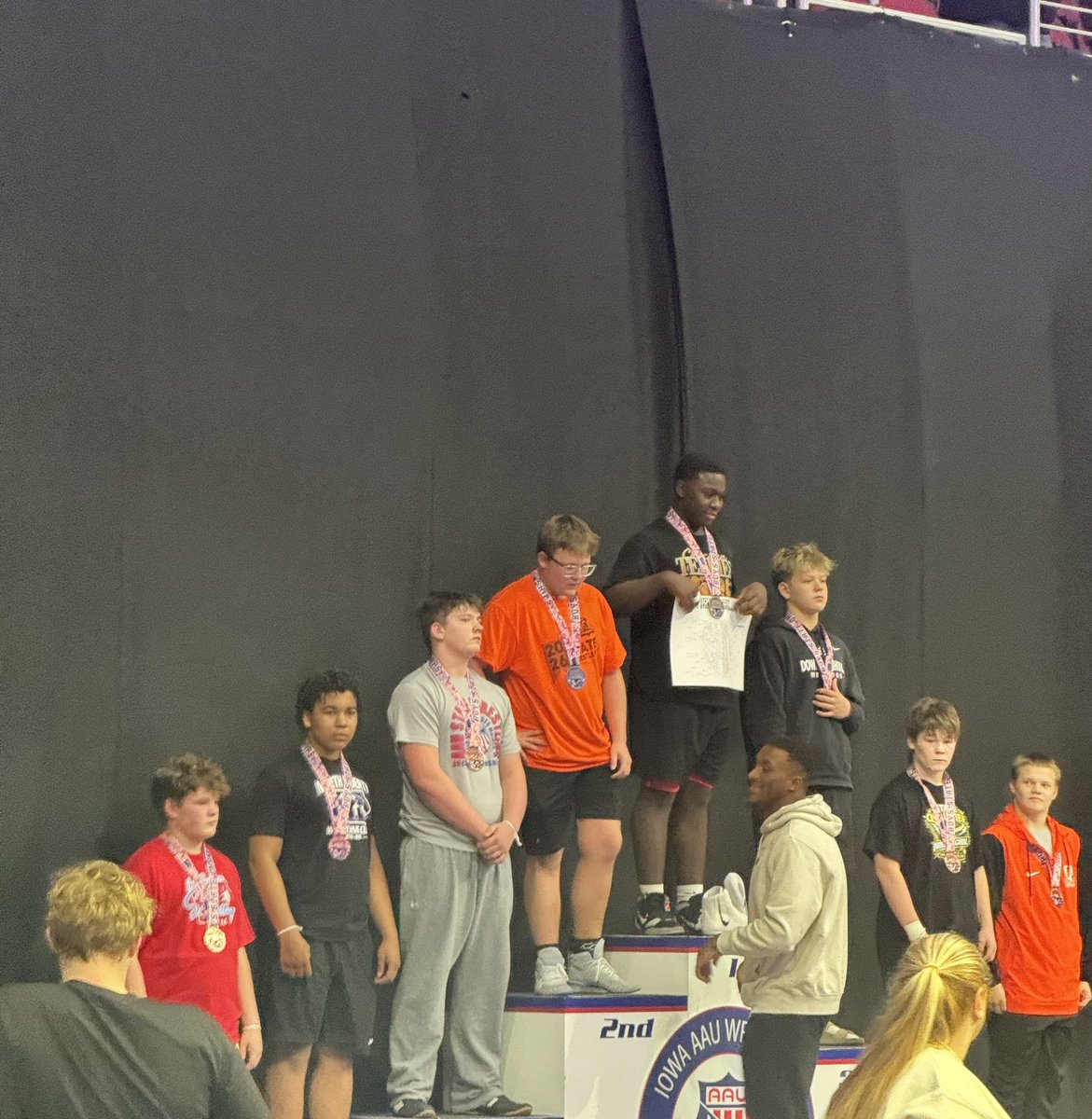 CaceCampbell's tweet photo. Cace Campbell 
2026 State Champ
Division C215
#4thStateTitle https://t.co/3ssJrypOpi