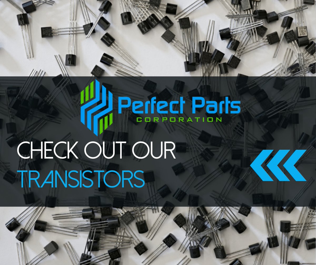 Click the link below to check out our range of Transistors.  
   
perfectelectronicparts.com/index.php 
#PerfectParts #ElectronicComponents