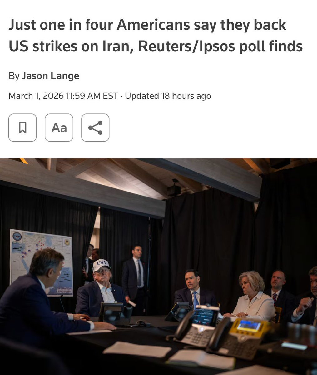 The American people do NOT want war with Iran!