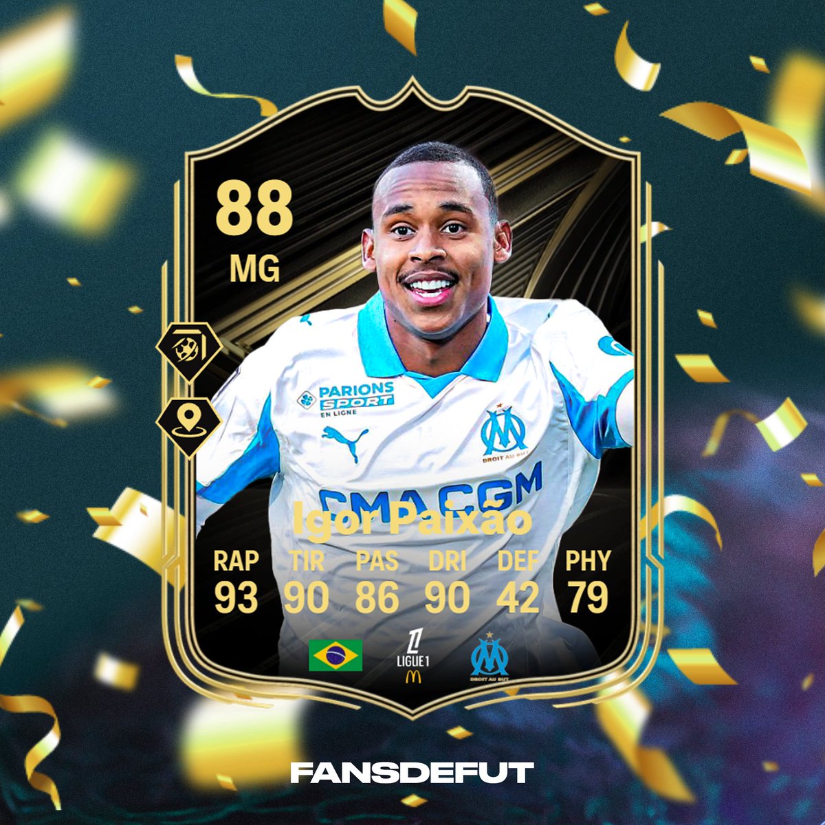 🚨 IGOR PAIXAO🇧🇷 SERA BIEN PRÉSENT DANS LA TOTW QUI ARRIVE DEMAIN ! ✅💙🤍

stats = prédi