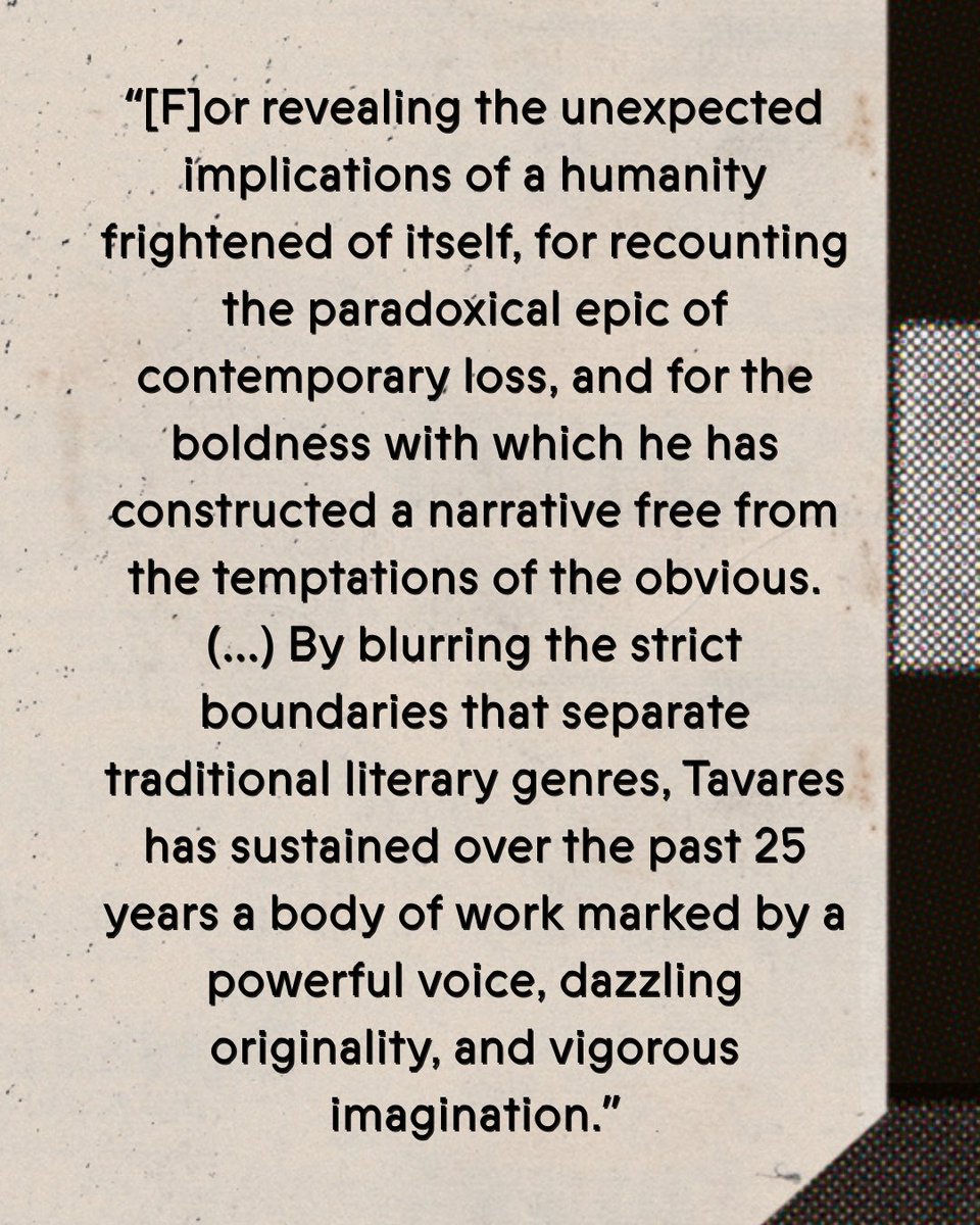 An enormous congratulations to longtime Dalkey Archive Press author Gonçalo M. Tavares, WINNER of the 2026 Formentor Prize for Literature!