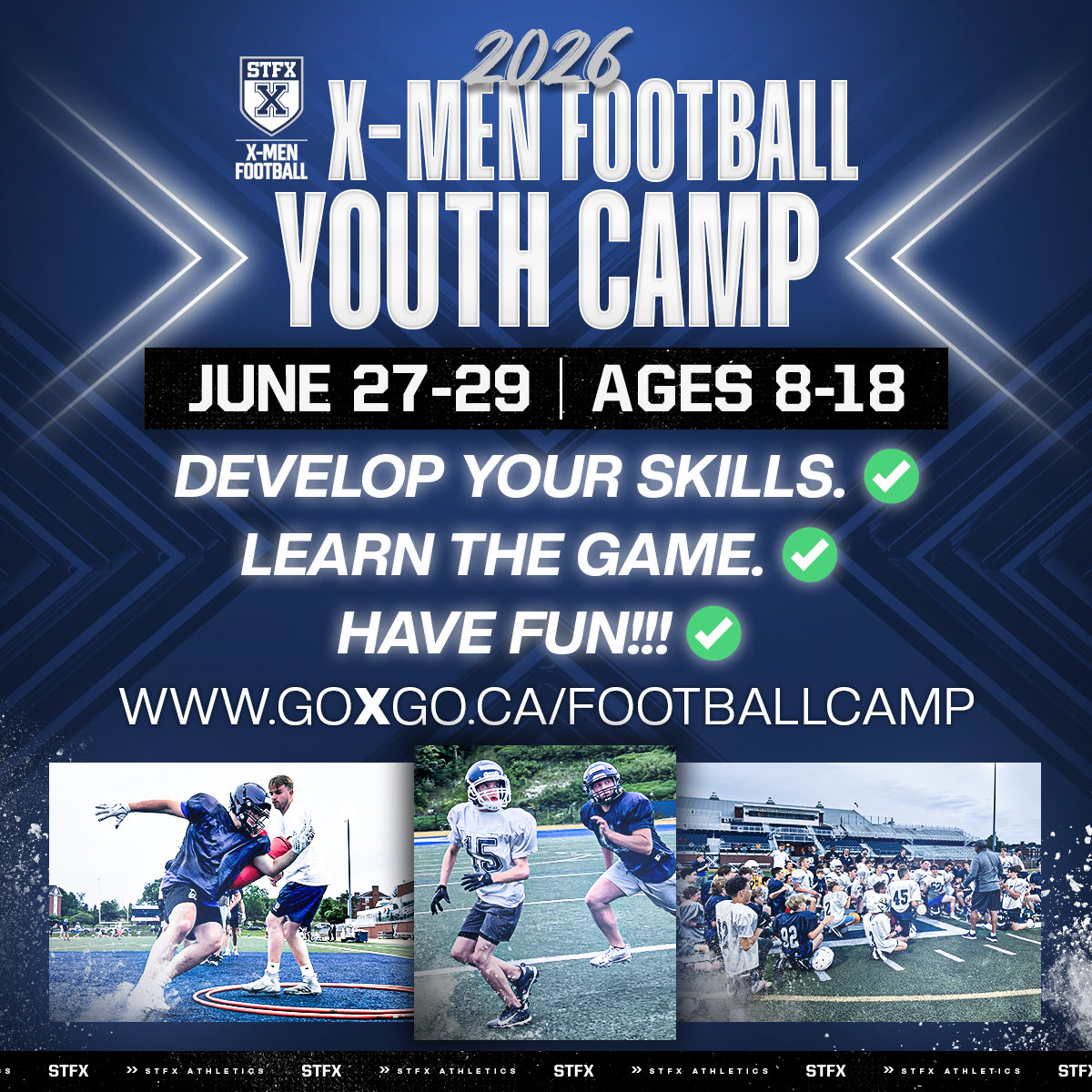 StFX X-Men Football tweet media