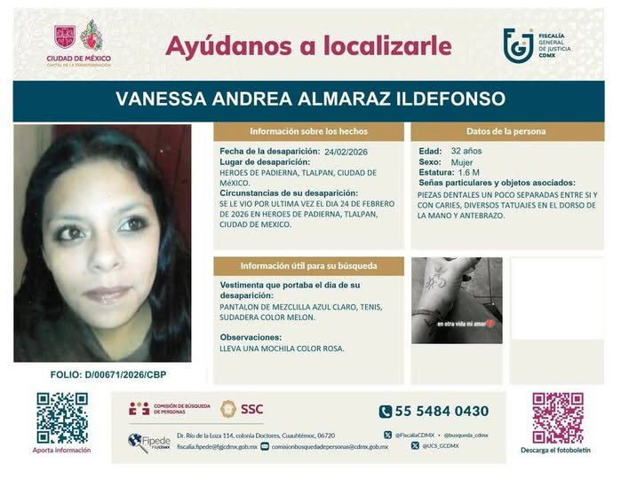 COBUPEM's tweet photo. Solicitamos de tu apoyo en difusión para dar pronta localización a Ana Karen Nute Téllez, comunícate a los teléfonos al pie del boletín. #TodosEnLaBúsqueda https://t.co/AzdWyj5aHh