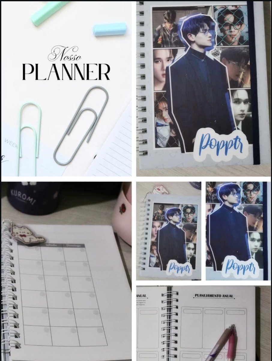 FanLoveStore's tweet photo. Planner permanente com capa personalizada! ✨📒

Não é datado, então você pode começar a usar em qualquer momento do ano! Muito mais liberdade para organizar sua rotina 

💰 R$90 + frete
📩 Encomendas via DM

Garanta o seu!

#Personalizados https://t.co/3faoM438ac