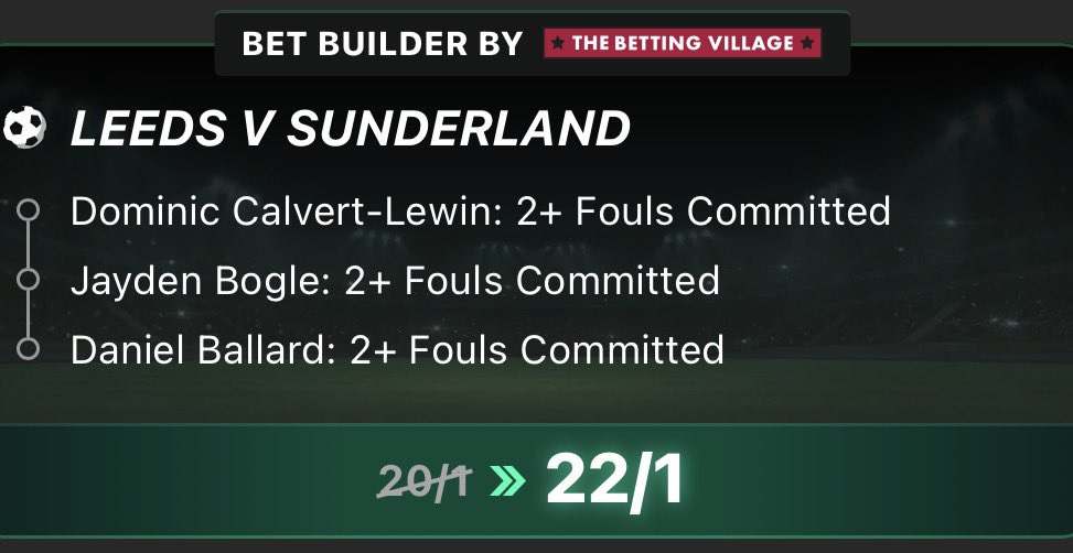 The Betting Village tweet media
