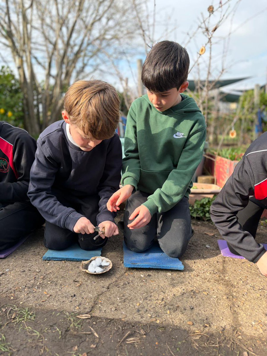 LEOforestschool's tweet image. 🔥 Forest School @CCJacademy Year 4 
Fantastic perseverance today with flint and steel! You kept going, encouraged one another, and showed brilliant teamwork.
Every spark counts — we’re so proud of you! 🌟🌲
#ForestSchool #Year4 #Teamwork #Perseverance