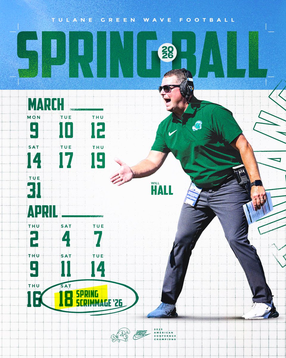 Tulane Football tweet media