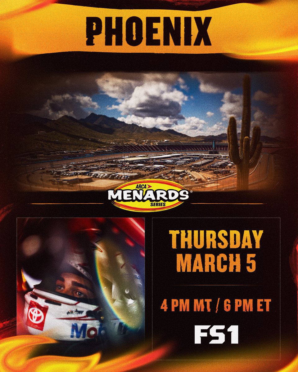 ARCA_Racing's tweet photo. Headed to Phoenix🌵 https://t.co/bL0egnelQs