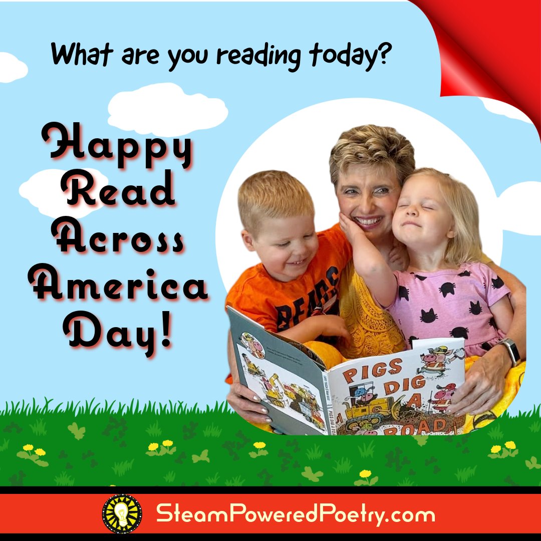 poetweet4's tweet image. A book shared is never just about the book. It’s a memory in the making! #ReadAcrossAmericaDay   #ReadAcrossAmerica #kidlit #booklovers #literacy #earlylearning