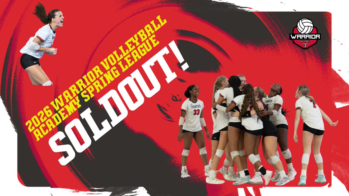 Thompson Volleyball tweet media