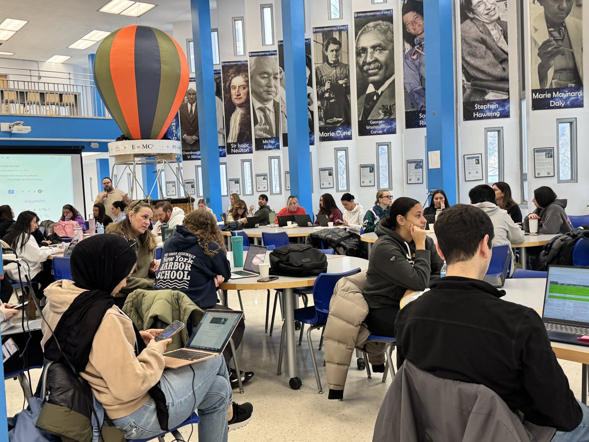 KFusaroPizzo's tweet photo. @CSD31SI The D31 Math Team - @GennadyLadnik presenting MLL scaffolds for #NYCSolves, supporting our D31 students and educators! @DocPalton @DOEChancellor https://t.co/K3jXGj36HE
