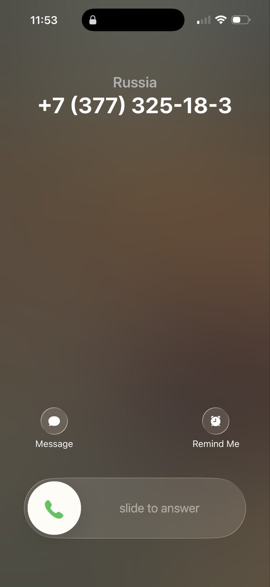 Should I answer this totally legit phone call?