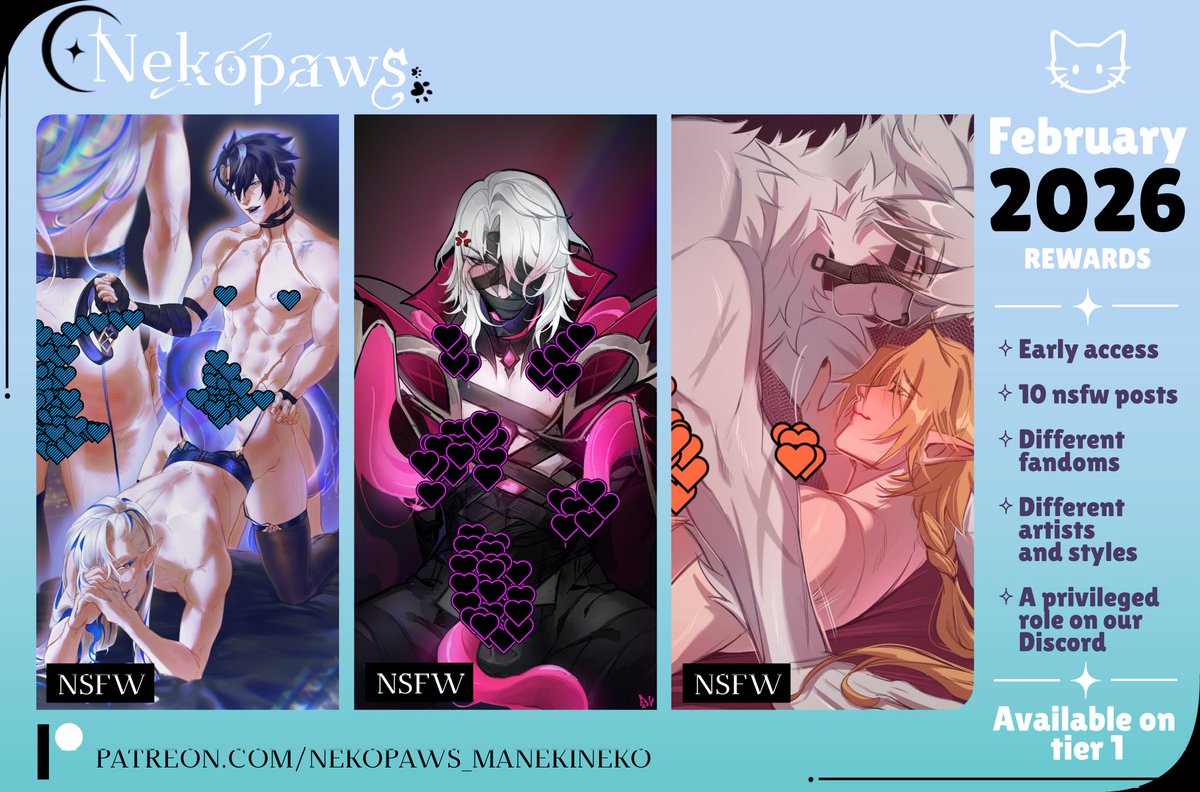 Results for February! Thanks to everyone for attention~

And we are also waiting for you on our patreon where posts appear earlier!