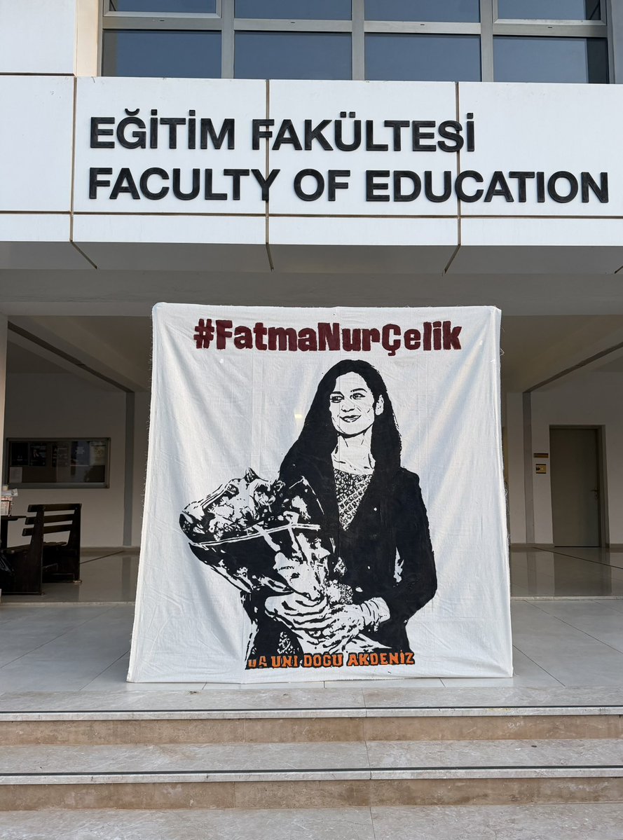 Sınıfın yarım kaldı ama adın sonsuzluğa yazıldı. #FatmaNurÇelik #ultrAslanUNI