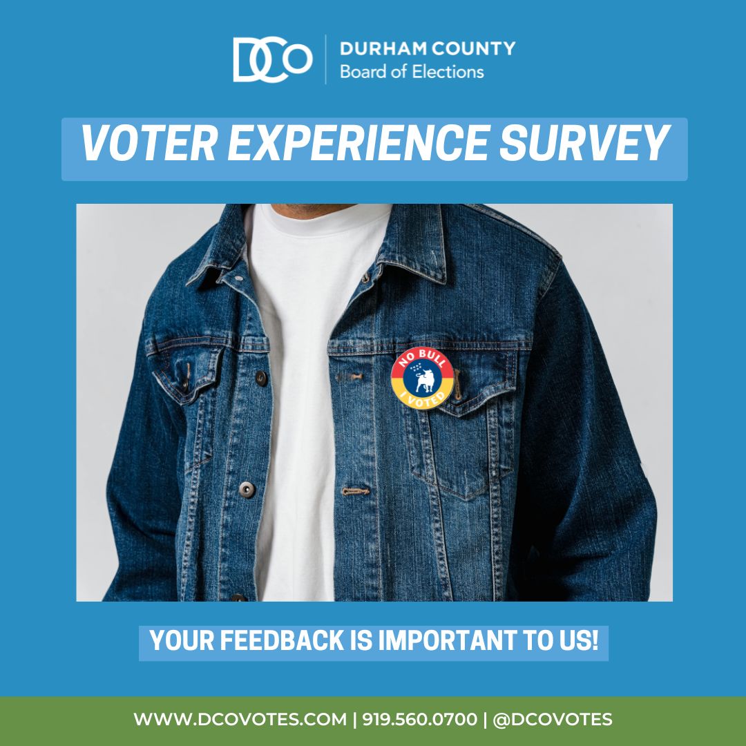 Durham County Board of Elections tweet media