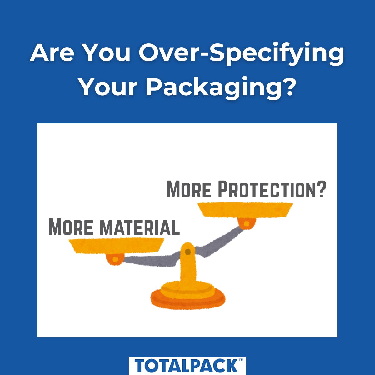 Efficiency is precision, not excess. At TOTALPACK, we provide the technical expertise to align your packaging specs with your actual logistics needs. No more "shipping air" or overpaying for overbuilt boxes. 📉

🔗 totalpack.com

#SupplyChain #TotalPack