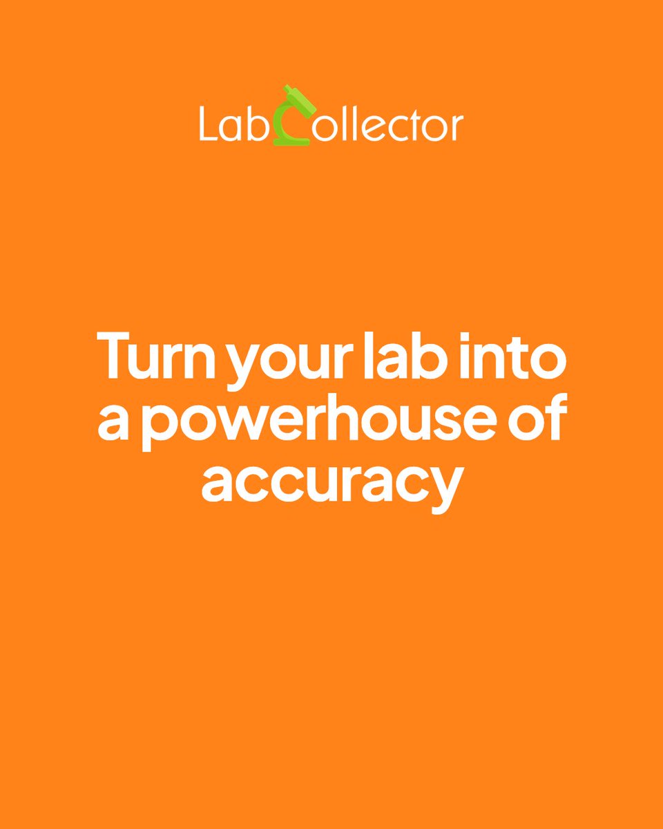 agilebio's tweet photo. Adaptive lab management systems turn your lab into a powerhouse of accuracy. Connect instruments, manage samples, automate workflows. Your secret weapon. #LabCollector #LIMS

Learn more: https://t.co/tesggL1HaJ #LabCollector #LIMS https://t.co/M0gJT6Uuda