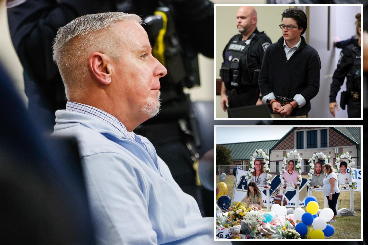 Georgia father who gifted gun to alleged school shooter convicted of ...