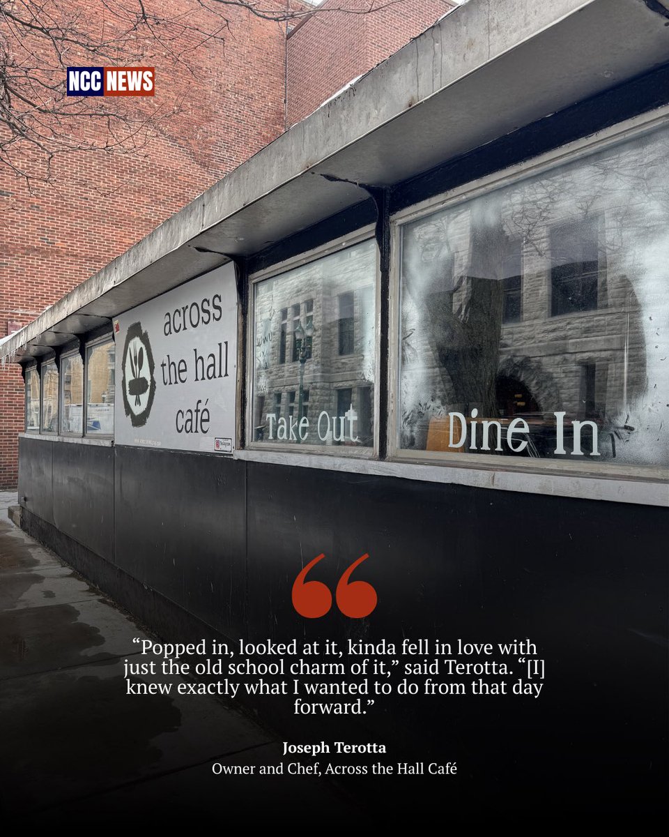 Danny_Kramer24's tweet photo. Joseph Terotta saw a vision for a train-car style diner and transformed it into Across the Hall Café https://t.co/yWq092w2hm