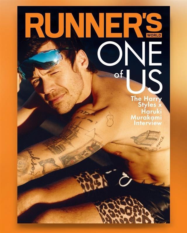 tckahler's tweet photo. Harry Styles x Runner’s World

One of us! https://t.co/qUorKA1uPe