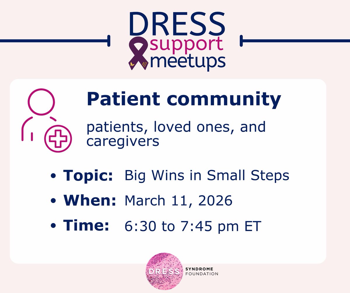 D.R.E.S.S. Syndrome Foundation tweet media