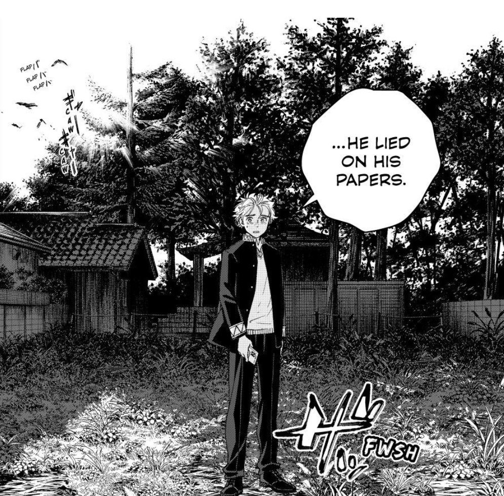 sensei sengaja banget, di lahan kosong yang katanya rumah suo, tapi ngegambar nirei jelas di tengah. 

maksudnya? rumah suo tuh nirei?