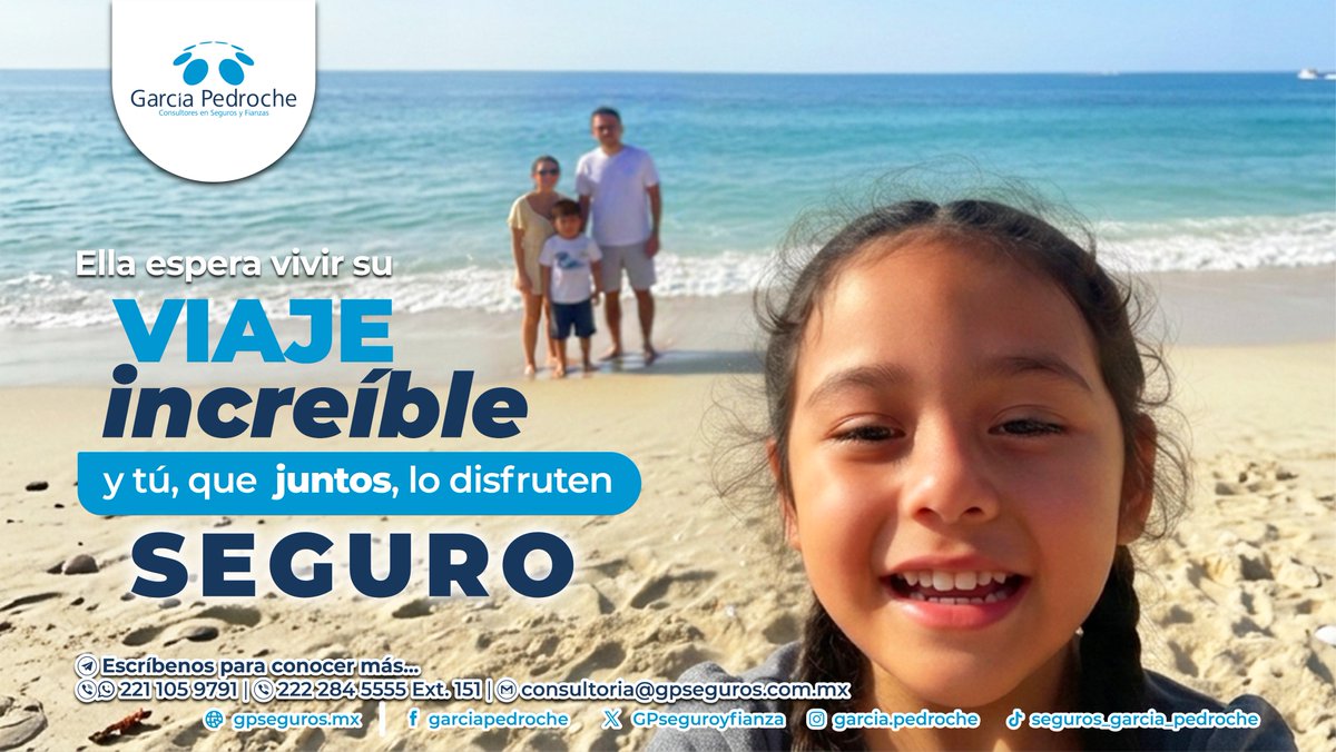 gpsegurosmx's tweet image. Un seguro de viaje no es un gasto extra; es el cómplice de la aventura, el guardián de tus ahorros, el aliado de tu paz y de la paz de tu familia. ✈️👨‍👨‍👧‍👦❤️

#TravelInsurance #SeguroDeViaje #TipsDeViaje #ViajeSoñado #GarciaPedroche #TenloPorSeguro #springmavera #GPSeguros