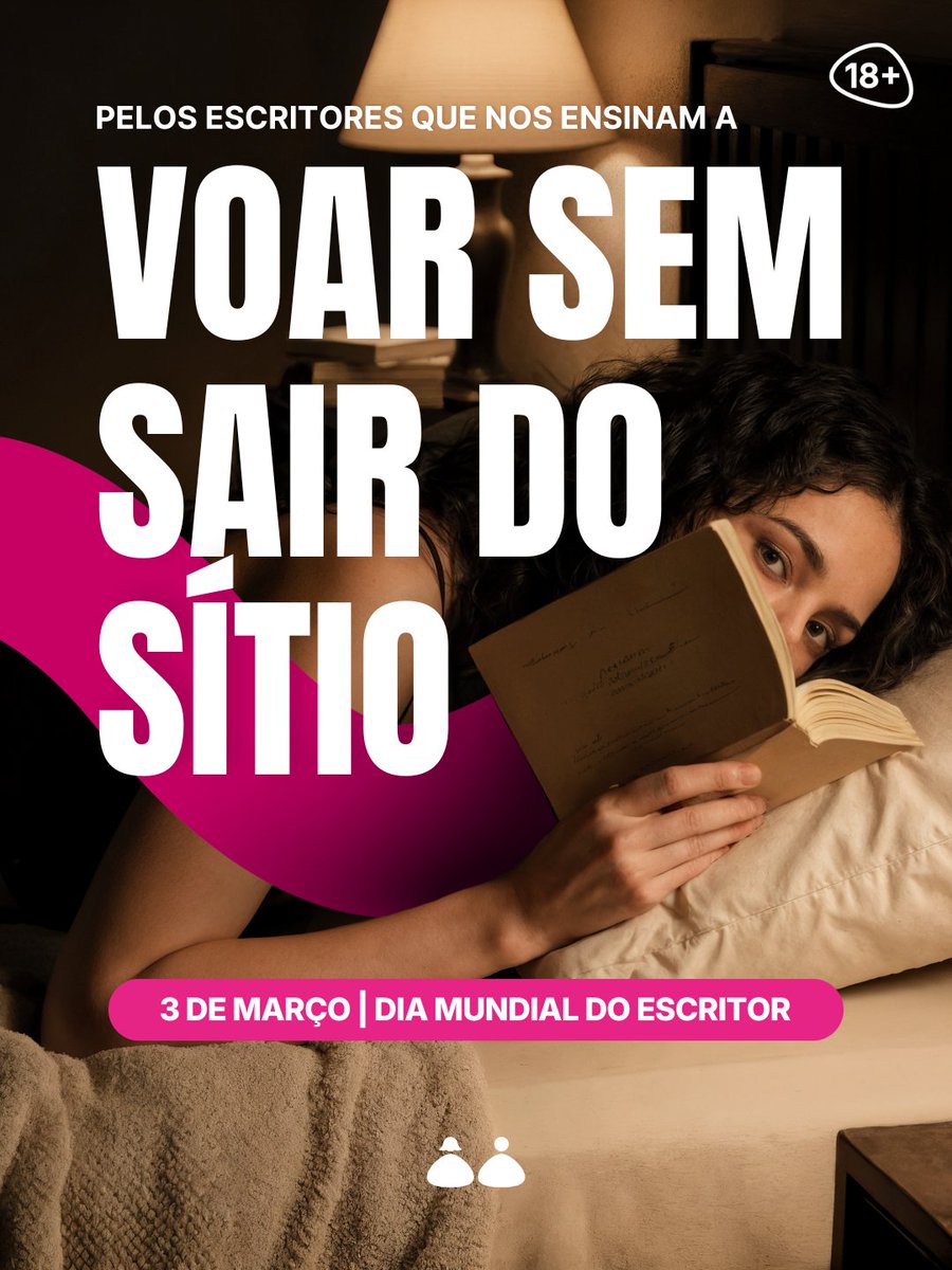 Ler é viver duas vezes… e há quem nasça para criar mundos inteiros só com palavras. ✨📖
Lá no #Skokka celebramos quem escreve o paraíso… e quem o percorre e o sente entre páginas 🔥💫 
Feliz #DiaMundialDoEscritor 🖋️