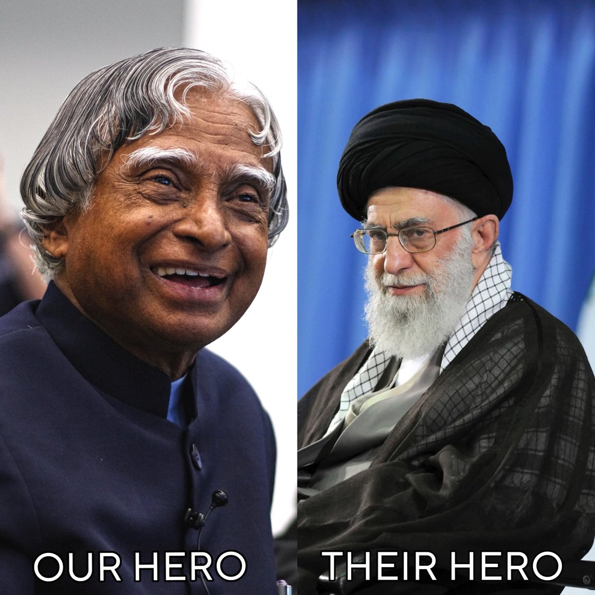 We are not the same.