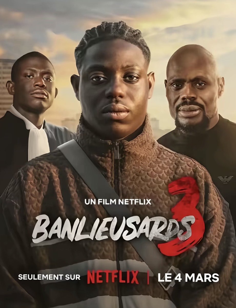 N’oubliez pas, demain il y a Banlieusards 3 qui sort sur Netflix #netflix