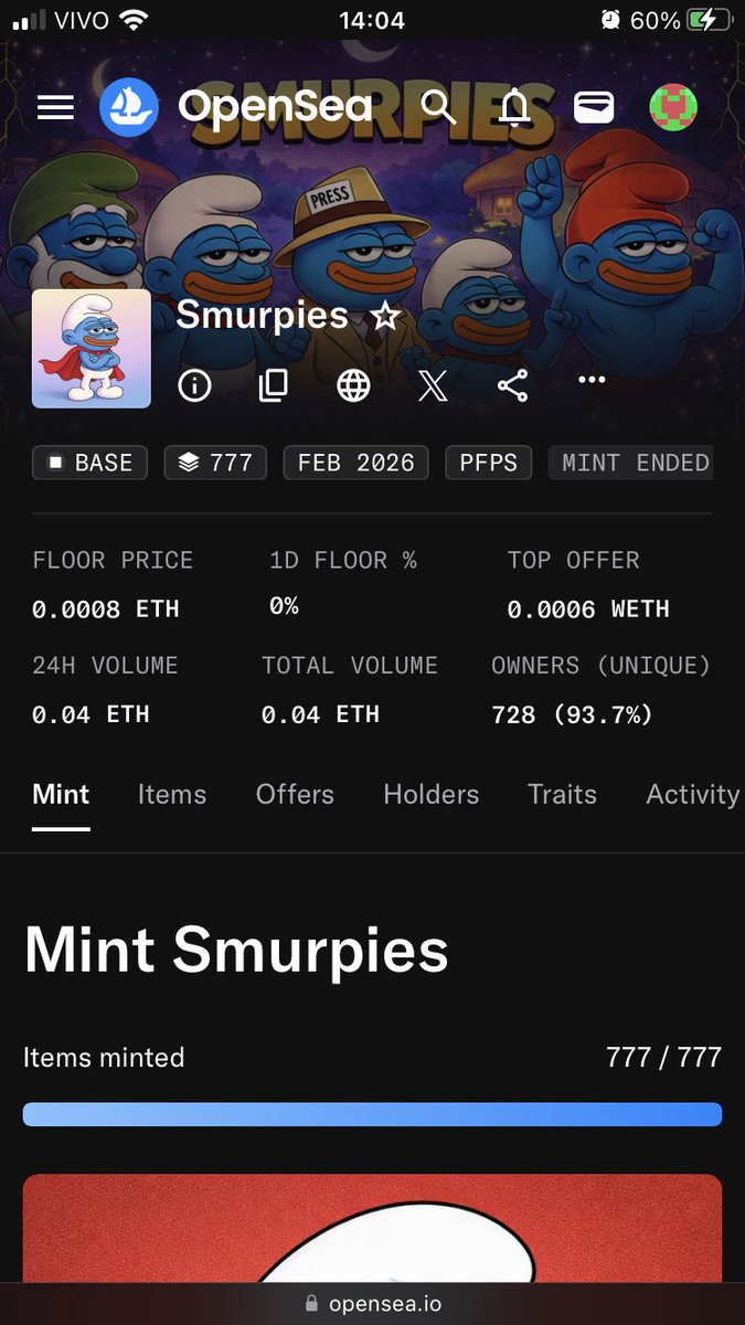 Tem projeto que é uma merda mesmo! 

Desculpa a todos que impulsionaram esse scam! 

<a href="/smurpies/">Smurpies 🐸</a> 🚮

Nunca vi GTD esgotar o suply! 
nem eu consegui pegar!