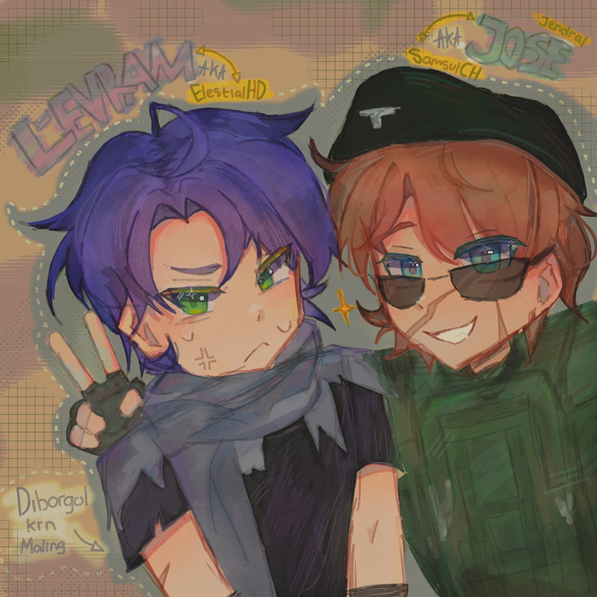 Mika_fandoms's tweet photo. Ah yes, Levram and Jose
#projects1 #ytmci #elestialhd #samsulch #minecraftroleplayseries https://t.co/XgeXhvepd0