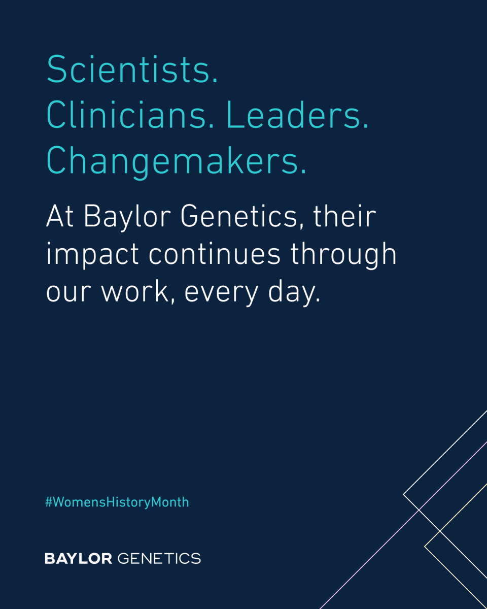 Baylor Genetics tweet media