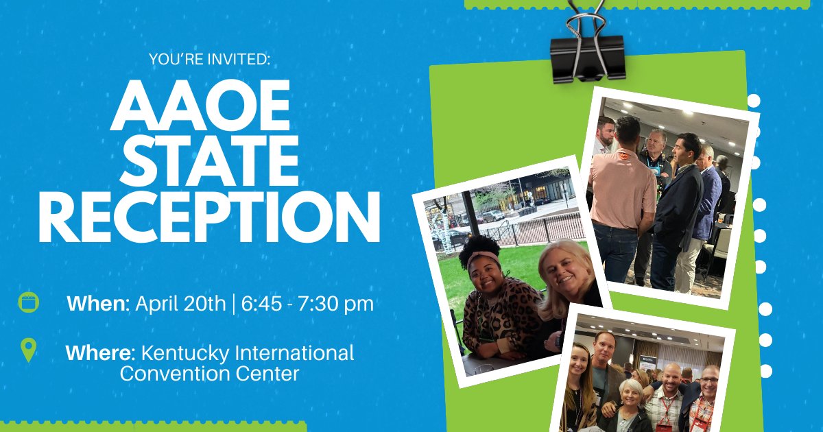 FLOrthoExecs's tweet photo. Attending the 2026 AAOE Annual Conference in Louisville? So are we!

Make plans to join us for the State Reception on April 20th starting at 6:45 pm. RSVP now: https://t.co/GLCzbSRaSW https://t.co/9poVw8hAFM