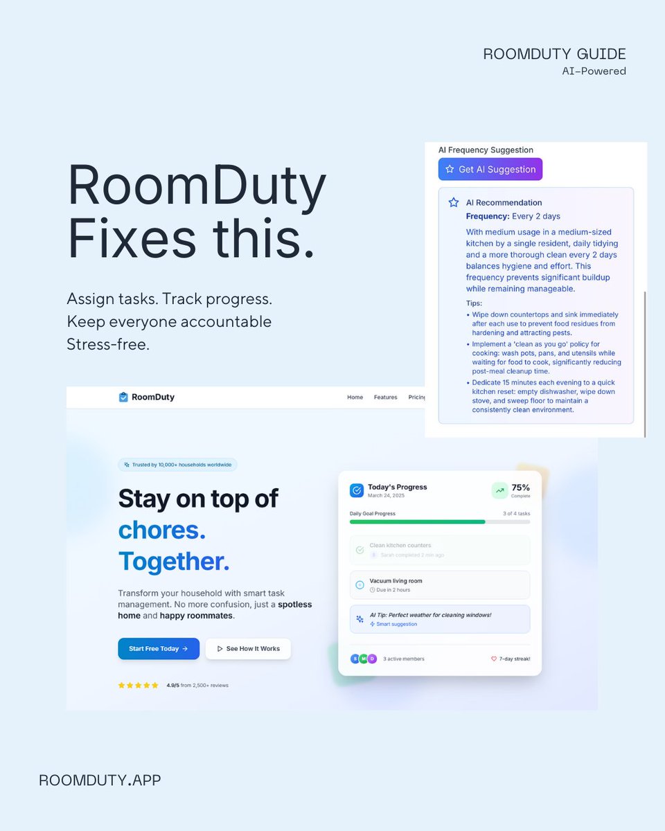 RoomDutyApp tweet media