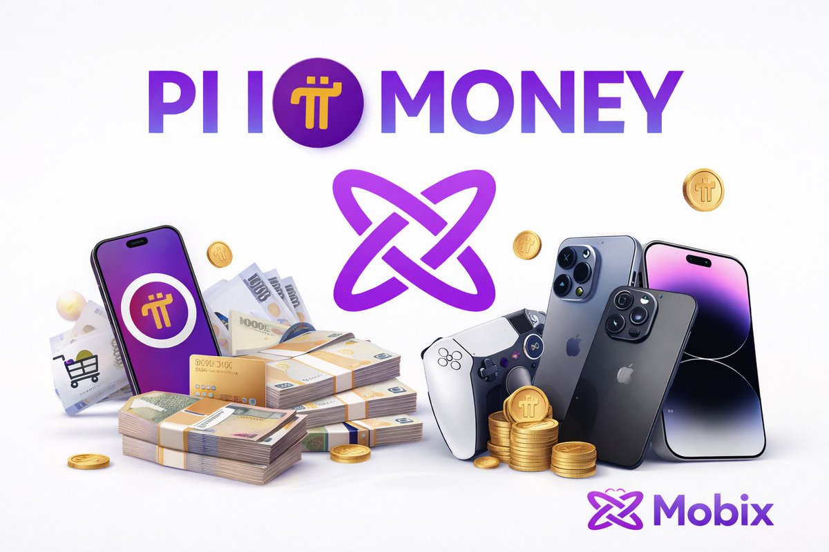 official_mobix's tweet photo. Pi is money when it is used in real life, not when it sits idle in a wallet. Real money moves, circulates, and exchanges value for things people actually need. When a currency can buy goods, solve daily problems, and support everyday living, it becomes practical and trusted.

Mobix connects Pi to real world utility by allowing people to use it for actual purchases. Phones, gadgets, electronics, and everyday essentials become accessible through real transactions, not promises. Each time Pi is used on Mobix, it strengthens confidence, increases circulation, and proves that Pi works beyond theory.

This is how Pi becomes meaningful, not through waiting, but through use. Real value is built when digital currency meets real life needs.

📍 Pickup available in Lagos
🚚 Nationwide delivery available
🌐 https://t.co/fs53WbqjhW
📲 WhatsApp 0811 963 9298