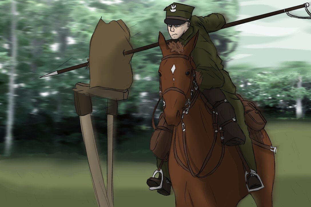 Ułan training 

#art #draw #artmoots #poland