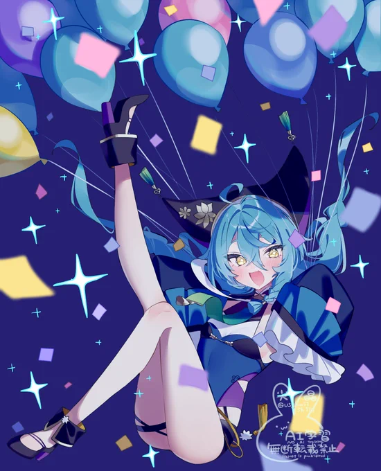 #珠乃イラスト 空中ブランコ