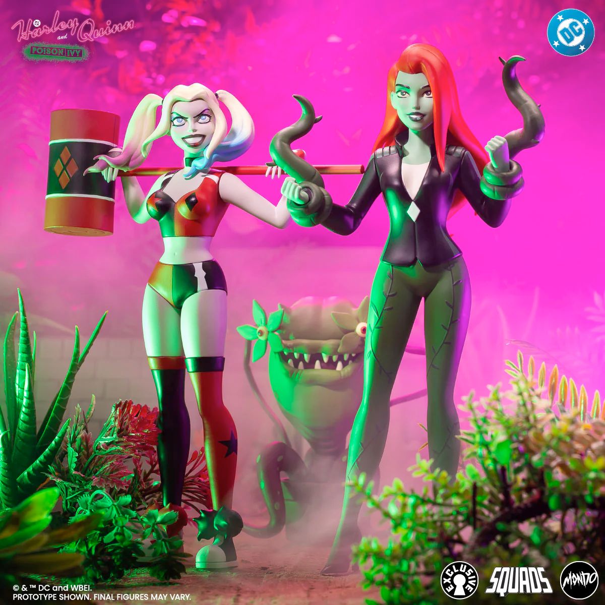 Mondo Squads Harley Harley Quinn &amp; Poison Ivy Limited Edition is up for preorder at the Mondo Shop ($150.00) - buff.ly/bylwBCI